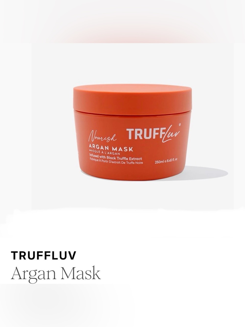 Argan Mask by TRUFFLUV